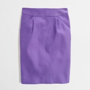 J .Crew Factory The Pencil Skirt in Purple